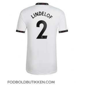 Manchester United Victor Lindelof #2 Udebanetrøje 2022-23 Kortærmet